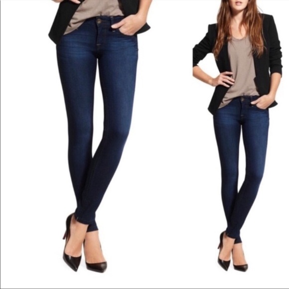 DL1961 Amanda Skinny Jeans Geneva Wash 26 - Picture 1 of 16